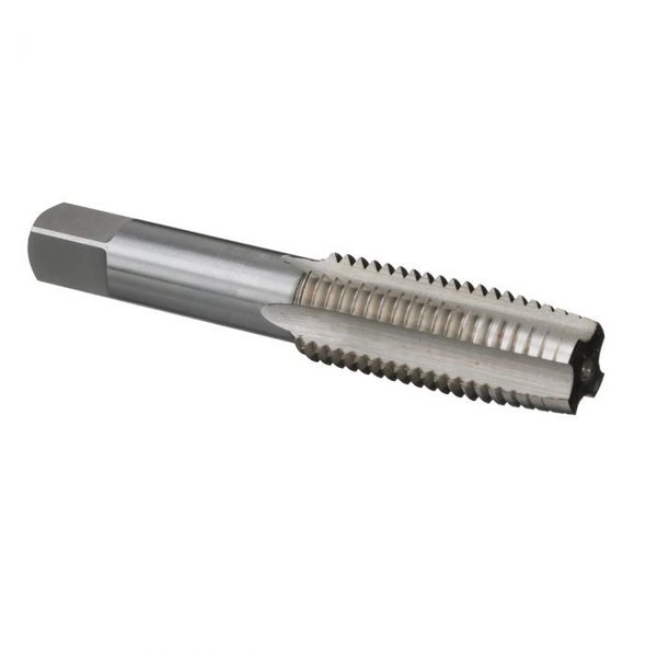 Tap America Straight Flute Hand Tap, Series TA, Imperial, 111611 Thread, Taper Chamfer, 4 Flutes, HSS, Brigh T/A54813